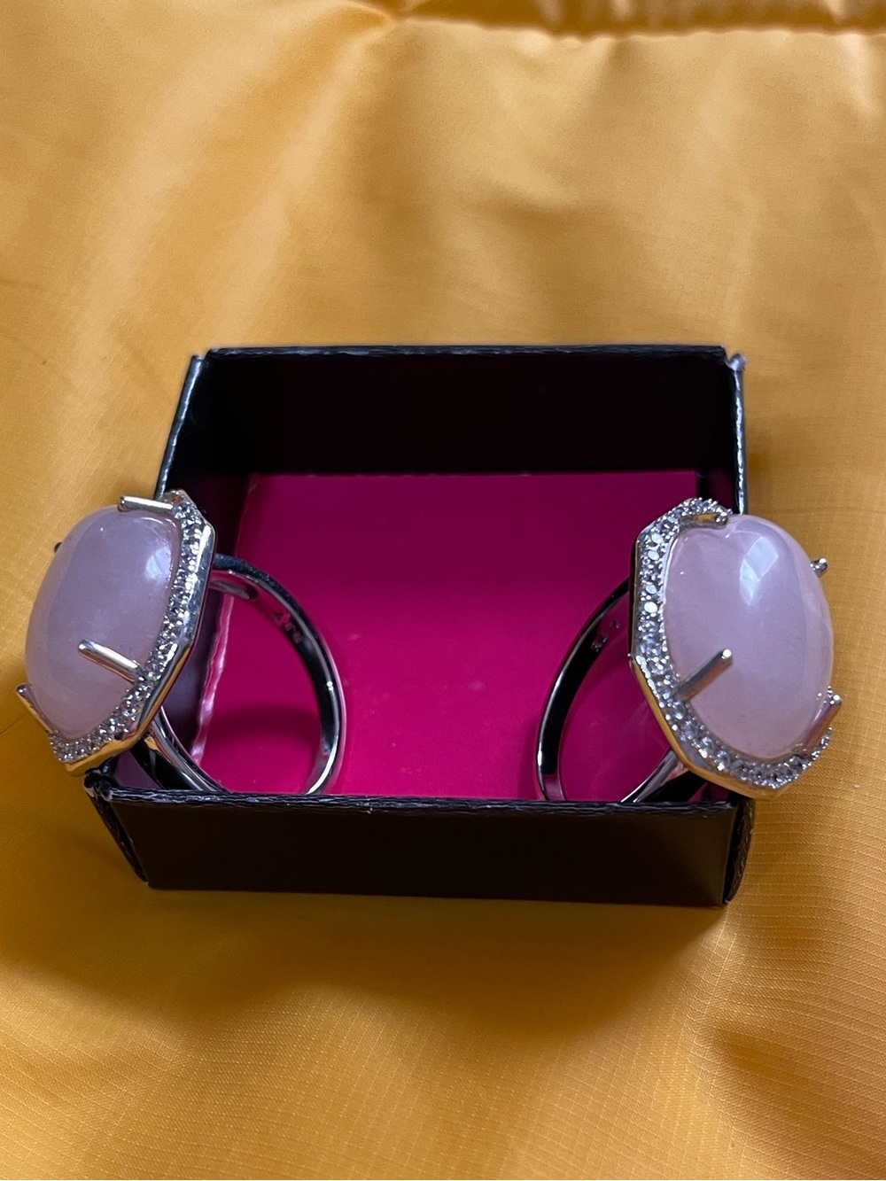 Two Pink Rings size 7 - Picture 2 of 5